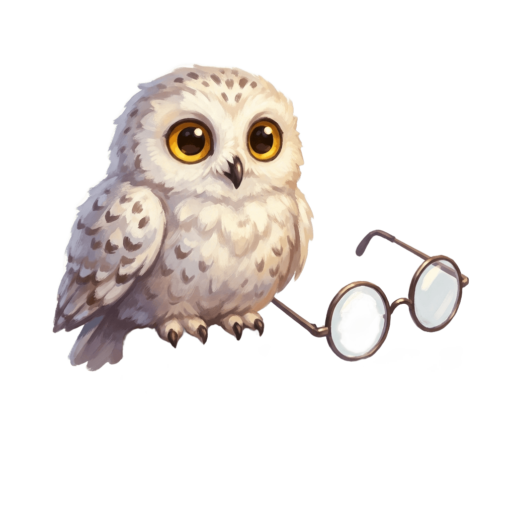 a snowy owl